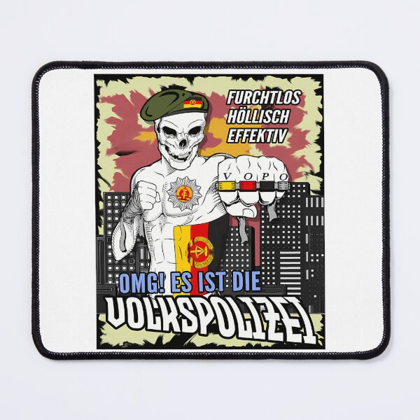 Item preview, Ddr Volkspolizei Vopo Emblem Zombie 1757 designed and sold by akeem-waynez.