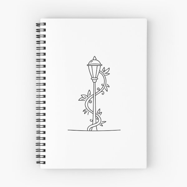 Item preview, An illustration of vine curling around a lamp post designed and sold by rasagamastore.