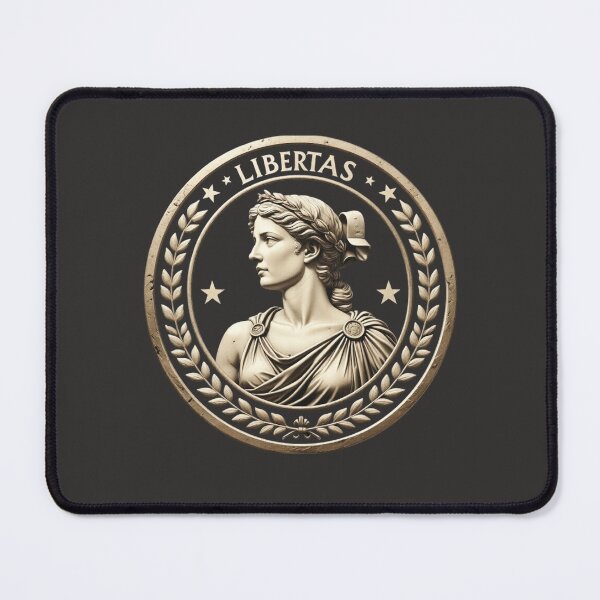 Item preview, Libertas – Freedom in Latin, Classical Roman Liberty Symbol Design designed and sold by semenol.