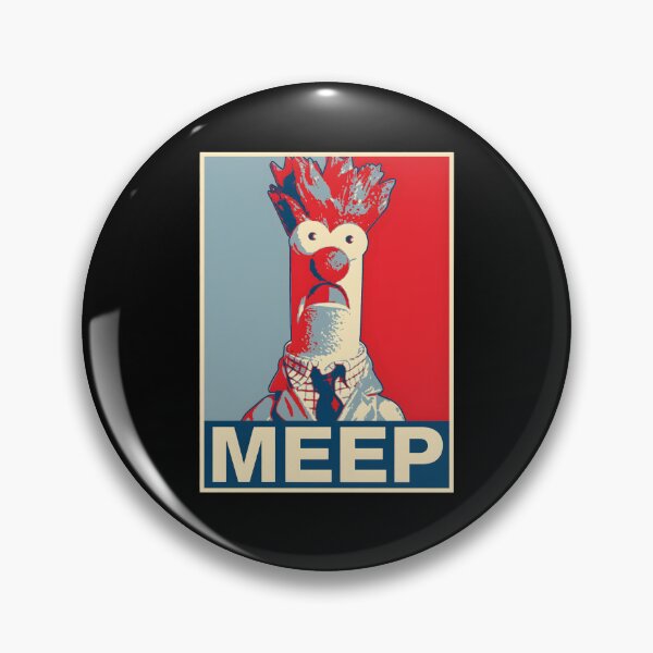 Item preview, Beaker MEEPP Muppets Hope designed and sold by PillowPaws.