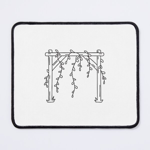 Item preview, An illustration of vine hanging from a garden trellis designed and sold by rasagamastore.