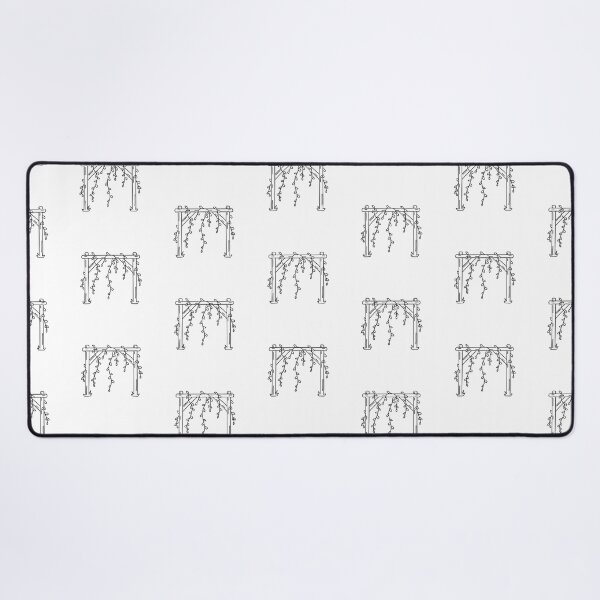 Item preview, An illustration of vine hanging from a garden trellis designed and sold by rasagamastore.