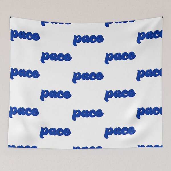 Item preview, Blue Pace Sticker Groovy Font designed and sold by PepperDesignt.