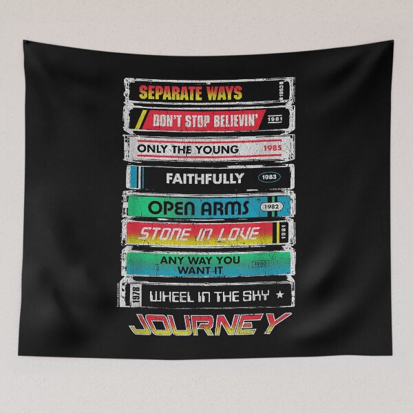 Item preview, Journey Iconic Tape Deck Hits Retro Vintage Chest  designed and sold by LukasRiley.
