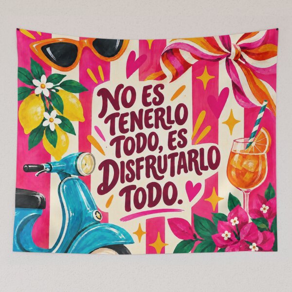 Item preview, No es tenerlo todo, es disfrutarlo todo designed and sold by Polydesign.