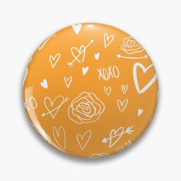 Item preview, Love Pattern - Orange designed and sold by VODkmw.