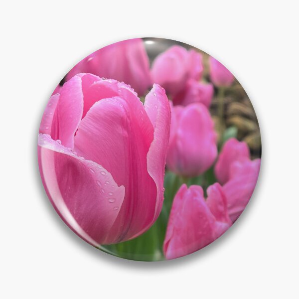 Item preview, Pink Tulips After the Rain designed and sold by Be Captured by Brittany Emma.