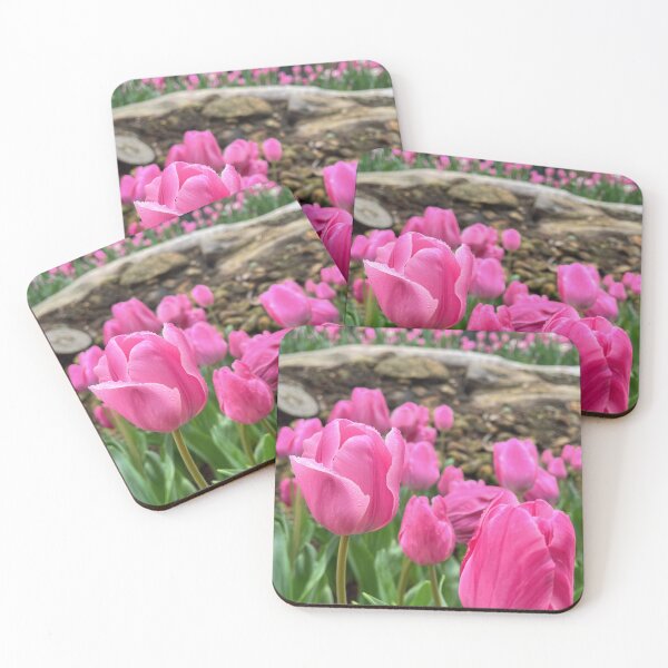 Item preview, Pink Tulips After the Rain designed and sold by Be Captured by Brittany Emma.