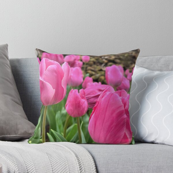 Item preview, Pink Tulips After the Rain designed and sold by Be Captured by Brittany Emma.