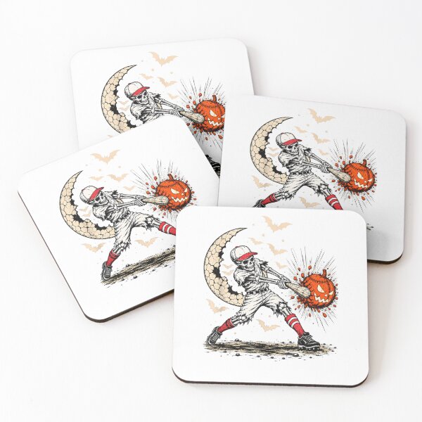 Item preview, Baseball Skeleton Halloween Men Boys Baseball Halloween  designed and sold by Suzu Comena.