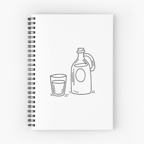 Item preview, An illustration of vinegar container near a glass cup designed and sold by rasagamastore.