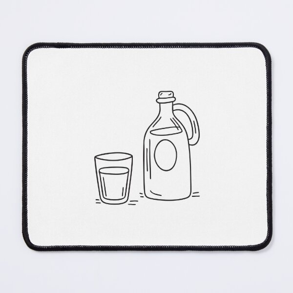 Item preview, An illustration of vinegar container near a glass cup designed and sold by rasagamastore.