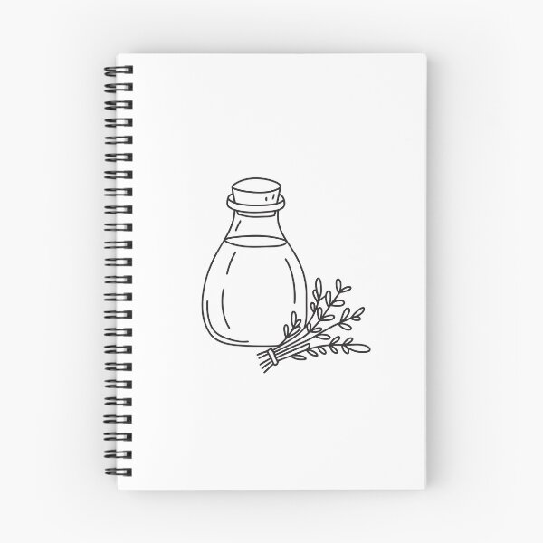 Item preview, An illustration of vinegar jar near a bunch of herbs designed and sold by rasagamastore.