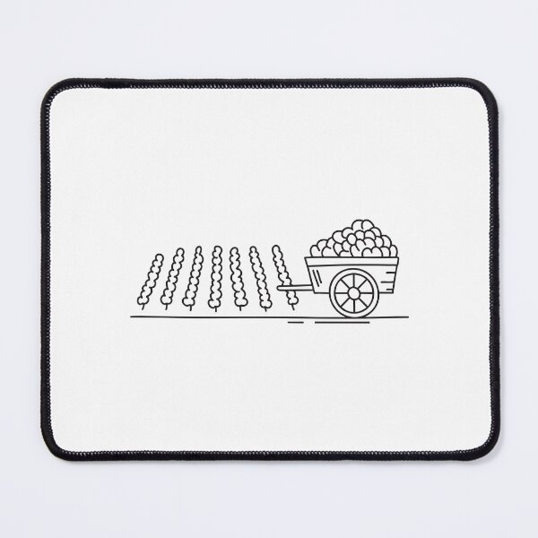 Item preview, An illustration of vineyard beside a cart designed and sold by rasagamastore.