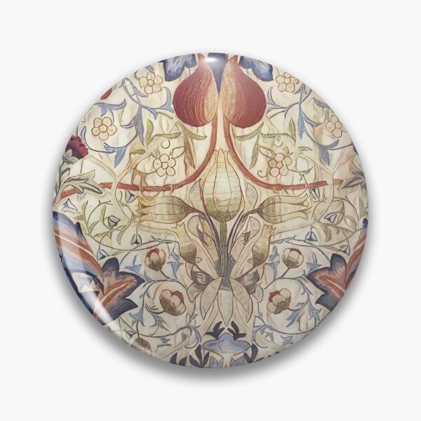 Item preview, Acanthus embroidered panel 1890 designed and sold by VeilOfPigments.