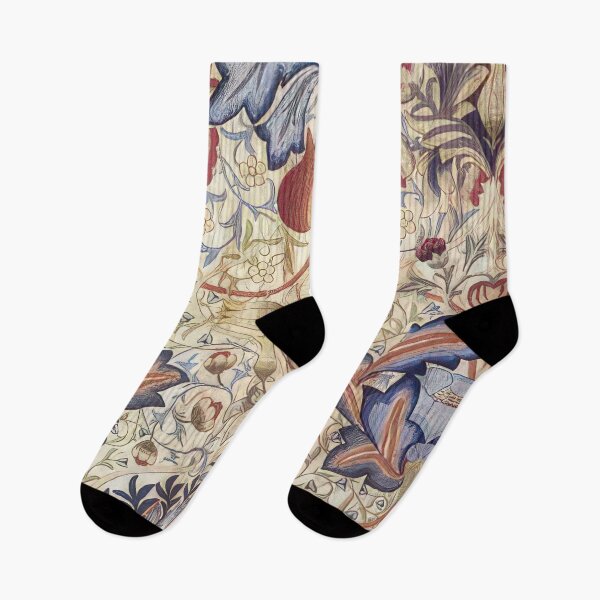 Item preview, Acanthus embroidered panel 1890 designed and sold by VeilOfPigments.