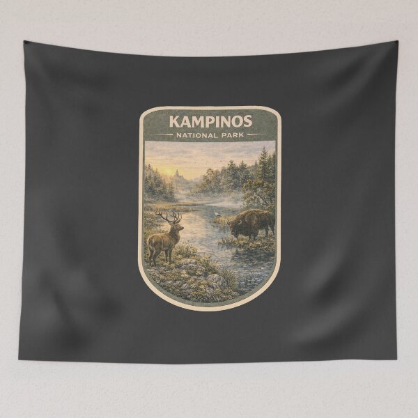 Item preview, Vintage Poland National Parks Travel Collection: Kampinos  designed and sold by PinUpPizzazz.