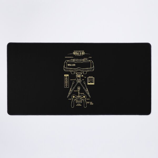 Item preview, Virtual Boy 3D Display Game System Technical Blueprint Art designed and sold by silla10.