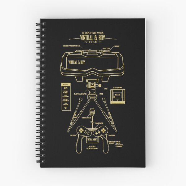 Item preview, Virtual Boy 3D Display Game System Technical Blueprint Art designed and sold by silla10.