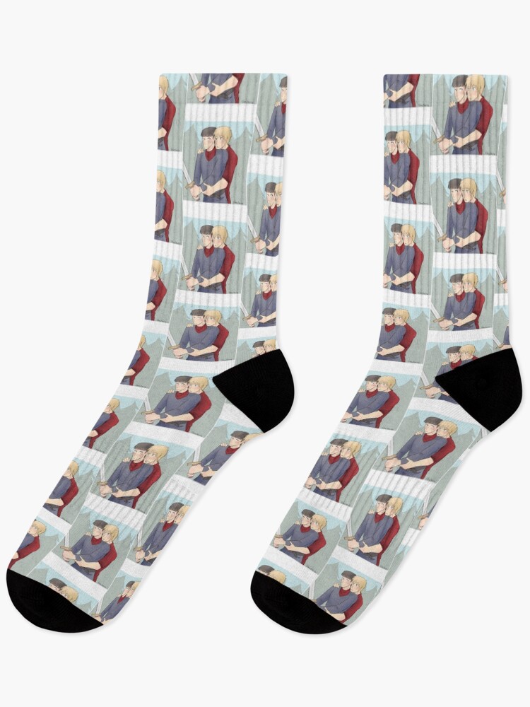Thumbnail 1 of 5, Socks, Sword Lesson designed and sold by MiamiArchivesCo.