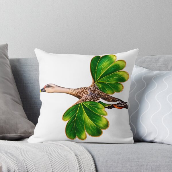 Item preview, Lucky Clover Duck – Magical Four Leaf Clover Wings designed and sold by HoMya.