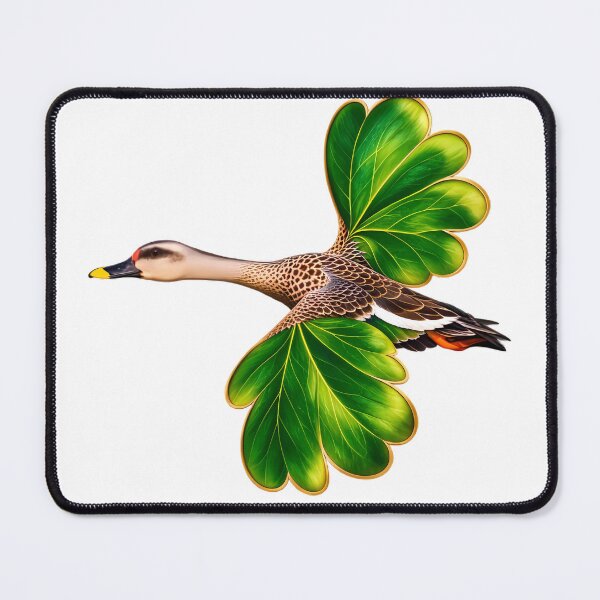 Item preview, Lucky Clover Duck – Magical Four Leaf Clover Wings designed and sold by HoMya.