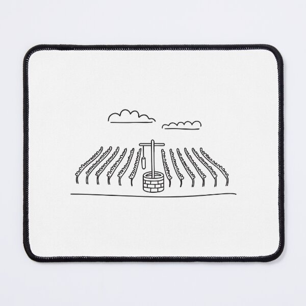 Item preview, An illustration of vineyard featuring a water well designed and sold by rasagamastore.