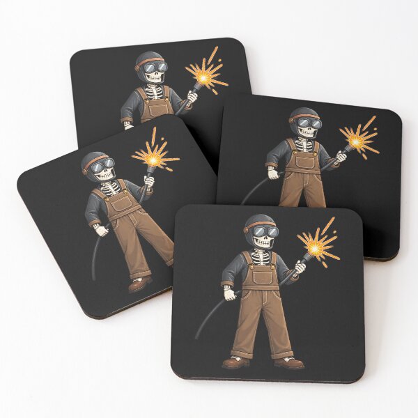 Item preview, Skeleton Welder Metalworking Tradesman designed and sold by netimdomains.