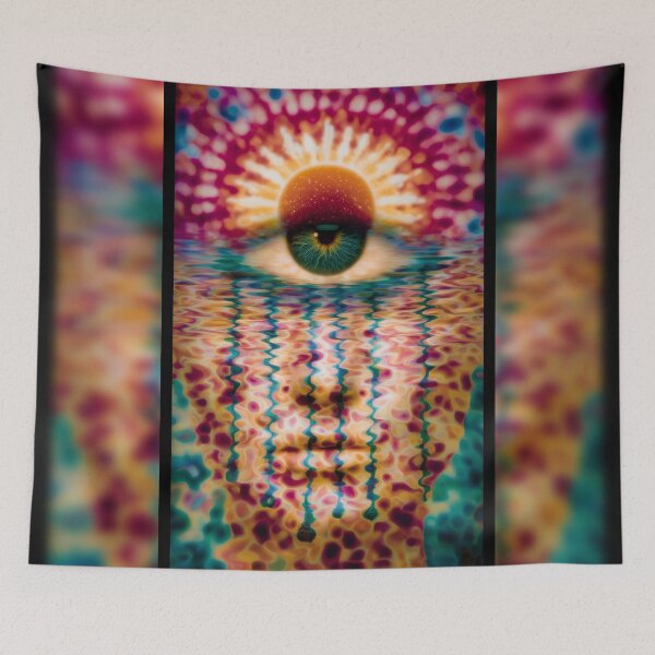 Item preview, The Melting Sun Eye designed and sold by MongLongStudio.