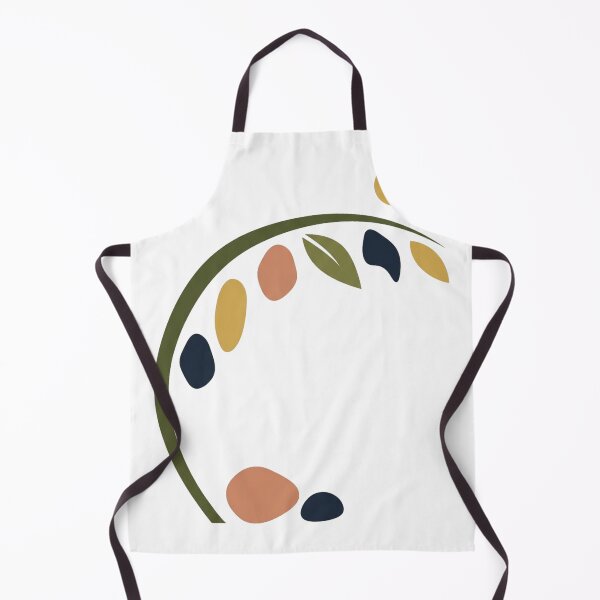 Item preview, Abstract Olive Branch Arc – Minimalist Mediterranean Botanical Art designed and sold by meghnad.