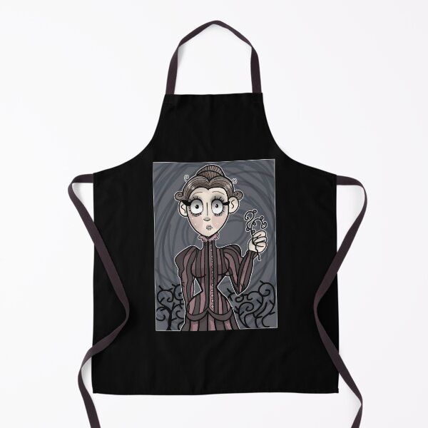 Item preview, Whimsical Gothic Lady Illustration designed and sold by Fibi-studio.