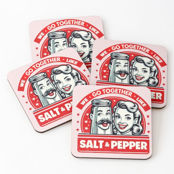 Item preview, We go together like salt and pepper designed and sold by Fictio ⭐​⭐​⭐​⭐​⭐​.
