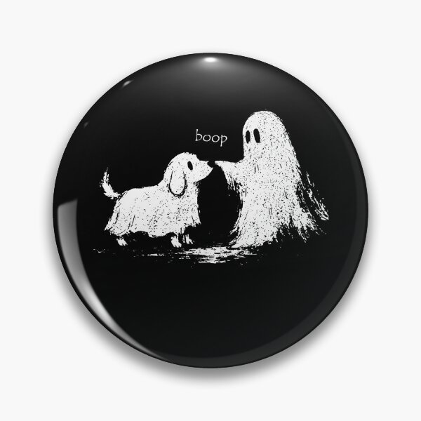 Item preview, Halloween Ghost Boop Dog Horror designed and sold by suhairee-studio.