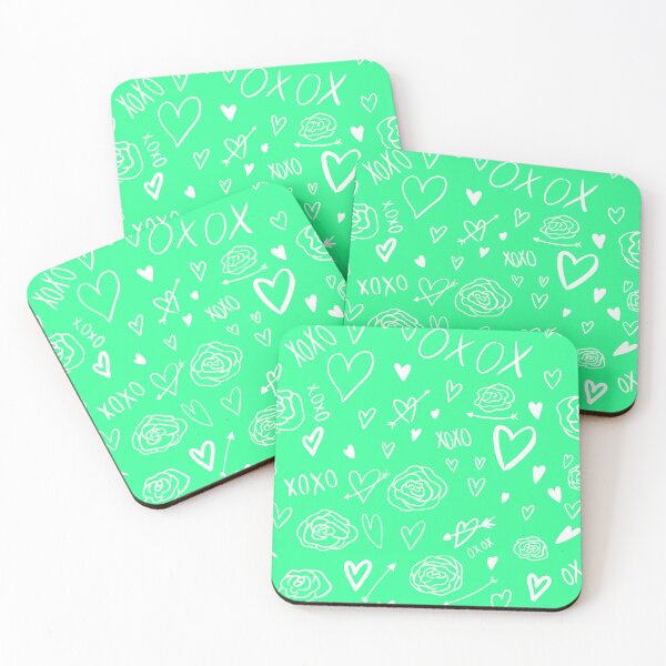 Item preview, Love Pattern - Green designed and sold by VODkmw.
