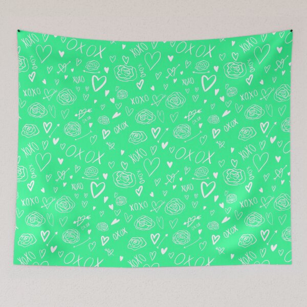Item preview, Love Pattern - Green designed and sold by VODkmw.