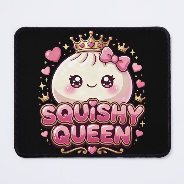 Item preview, Squishy Queen Cute Kawaii Blob Crown Pink Pastel Girly designed and sold by Zizo-DR44.