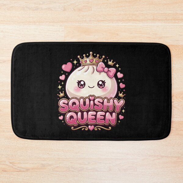 Item preview, Squishy Queen Cute Kawaii Blob Crown Pink Pastel Girly designed and sold by Zizo-DR44.