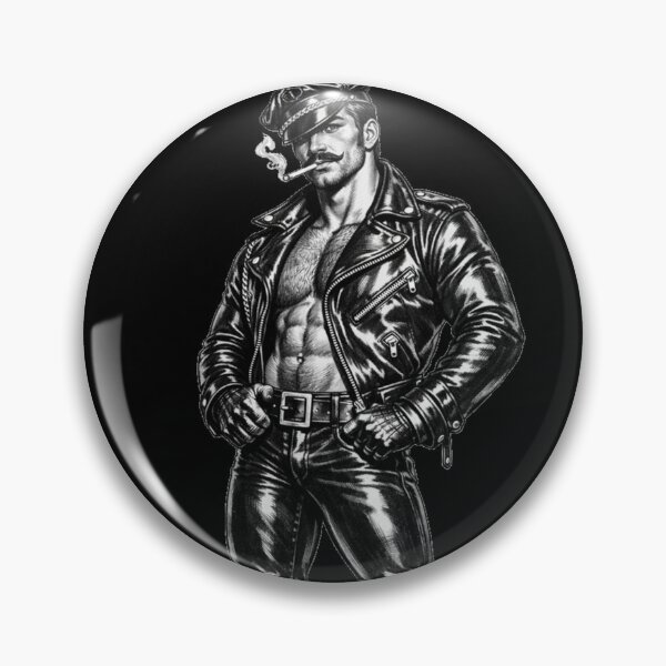 Item preview, Gay Leather Daddy Biker Rough Trade Leder Pride Graphic Design designed and sold by ItsAKinkThing.