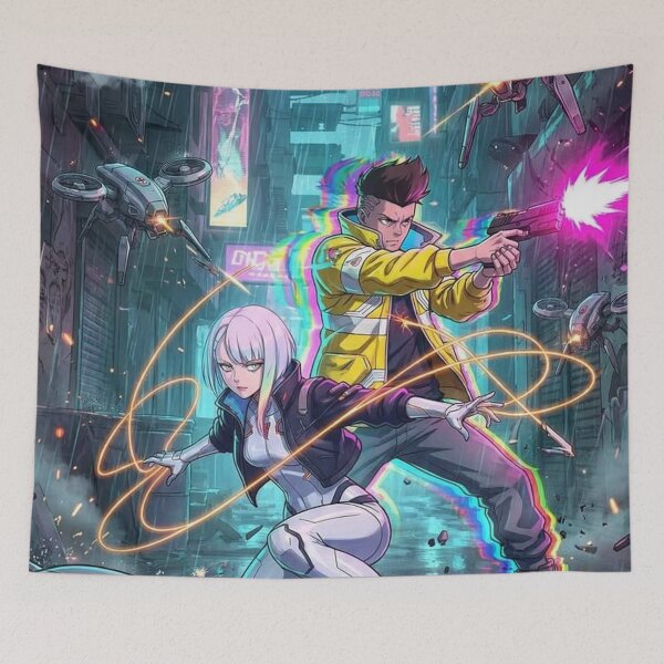 Item preview, cyberpunk edgerunners designed and sold by archeliraiden.