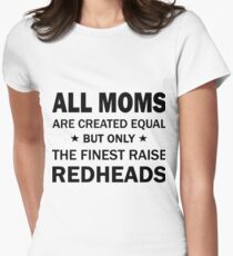 all moms are created equal but only the finest raise hip hop t-shirts Women's Fitted T-Shirt
