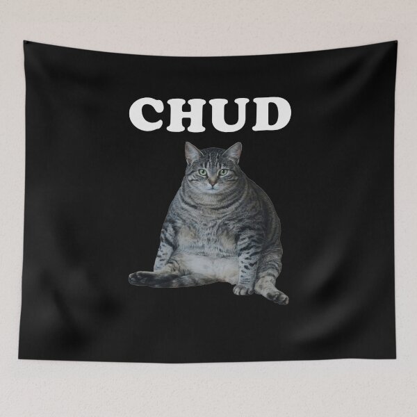 Item preview, Chud Cat Meme designed and sold by suhairee-studio.
