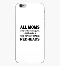 all moms are created equal but only the finest raise hip hop t-shirts iPhone Case