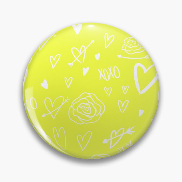 Item preview, Love Pattern - Yellow designed and sold by VODkmw.