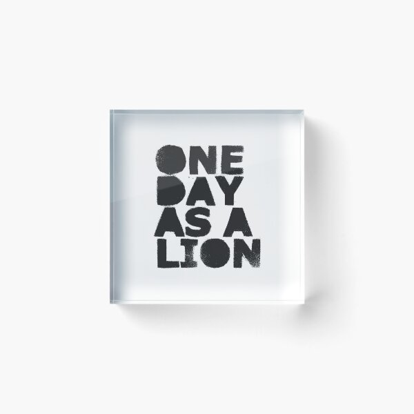 Item preview, one day as a lion designed and sold by ChimyandFunky.