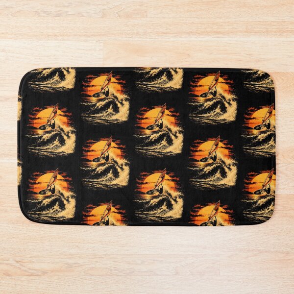 Item preview, Windsurf Wave Riding At An Ocean Sunset  Retro Sportswear designed and sold by snailslowdance.