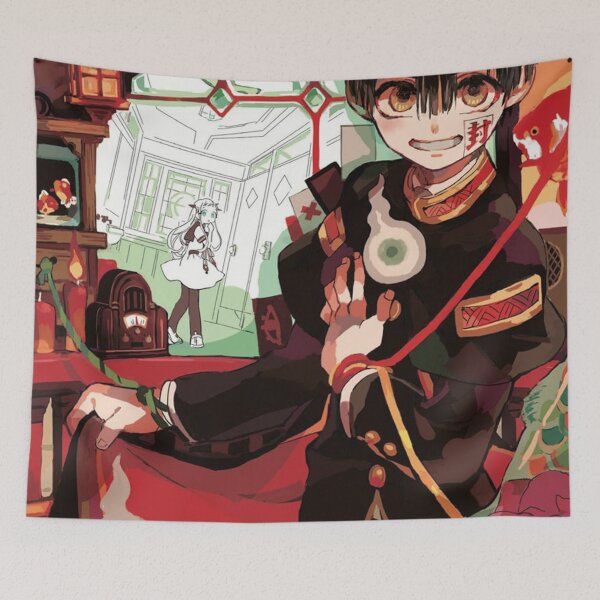 Item preview, red hanako poster designed and sold by archeliraiden.