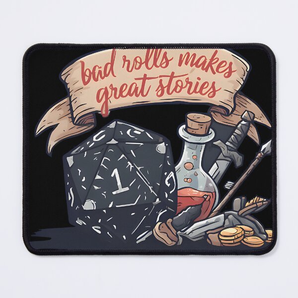 Item preview,  Bad Rolls Makes Great Stories designed and sold by lonelyboy00.