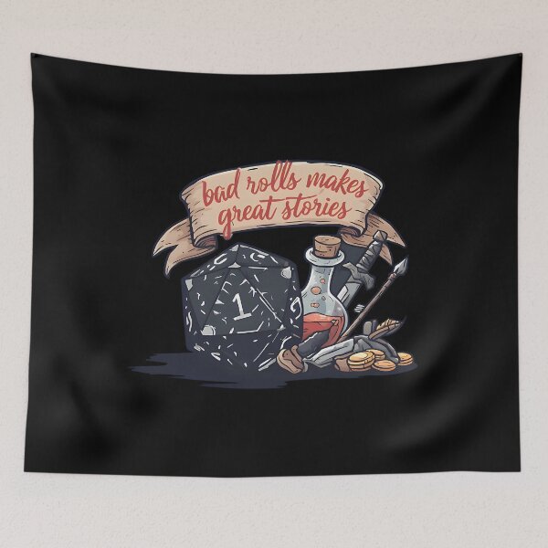 Item preview,  Bad Rolls Makes Great Stories designed and sold by lonelyboy00.