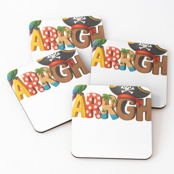 Item preview, Colorfuls Pirate Arrgh Parrots Skulls Funny Hat Adventure Style Ocean Lovers designed and sold by JuniorLynchj.