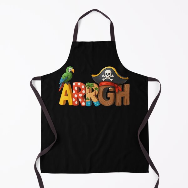Item preview, Colorfuls Pirate Arrgh Parrots Skulls Funny Hat Adventure Style Ocean Lovers designed and sold by JuniorLynchj.